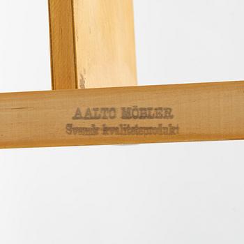 Alvar Aalto, a bookcase, Aalto Möbler Hedemora, Sweden, mid 20th Century.