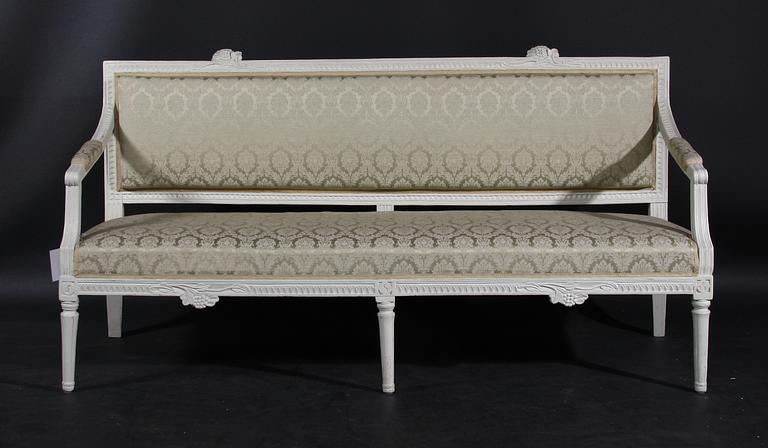SOFFA. Gustaviansk, Lindome, sent 1700-tal.