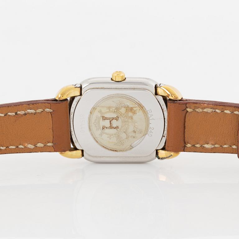 Hermès, Rallye, wristwatch, 20,5 x 24,5 (31) mm.