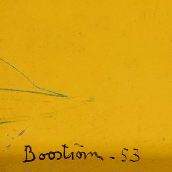 HARRY BOOSTRÖM olja på pannå, signerad och daterad -53.