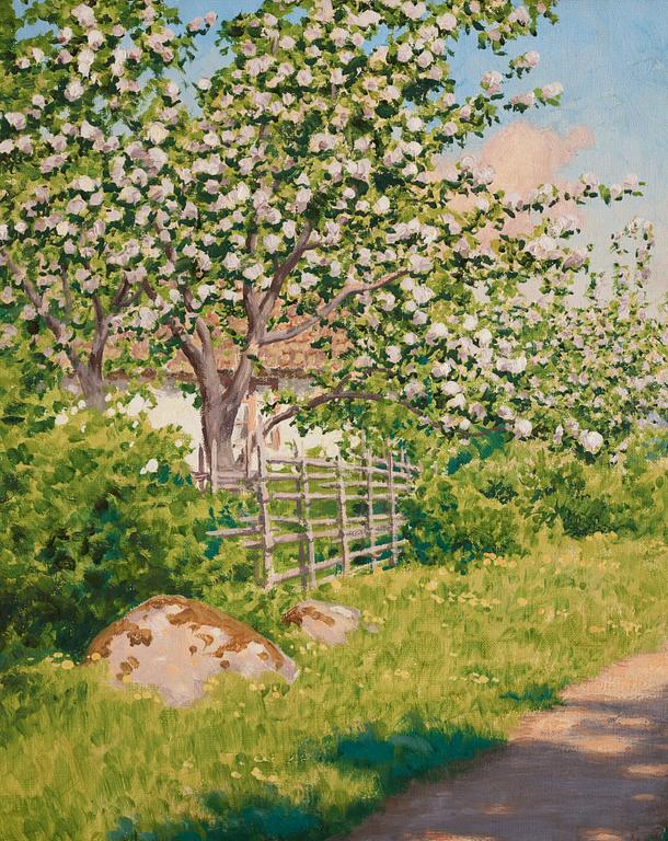Johan Krouthén, Summer Landscape.
