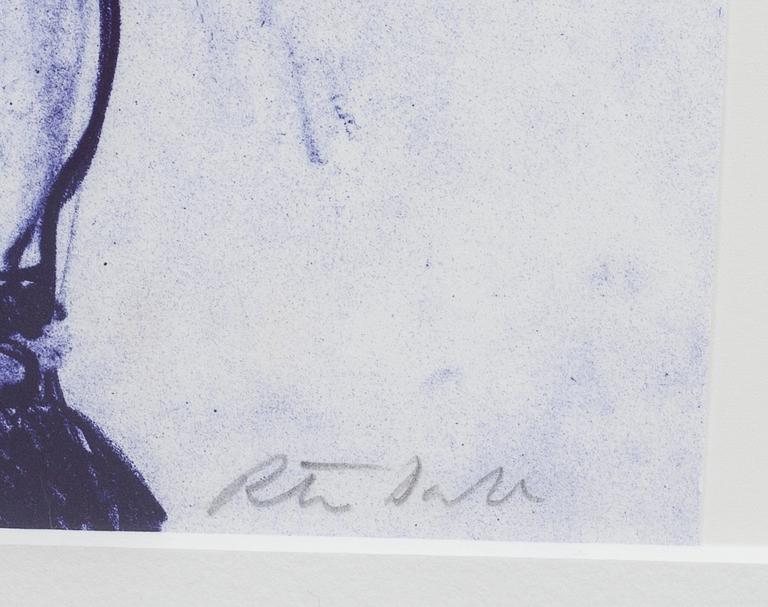 PETER DAHL, litografi, signerad.