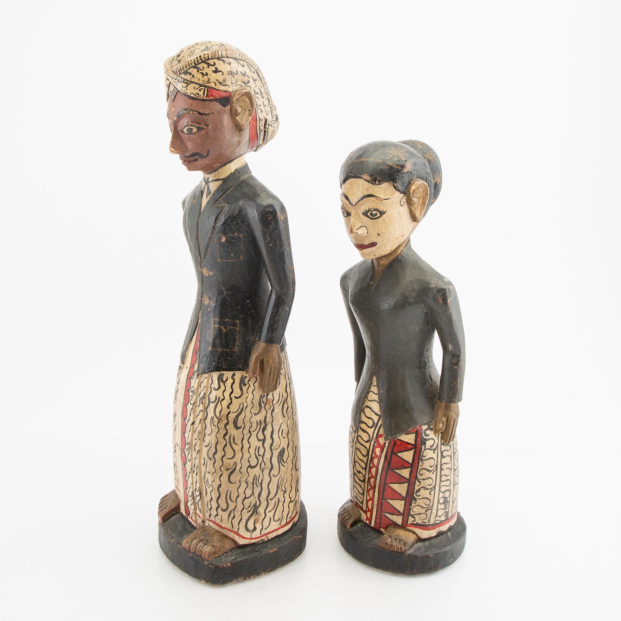 Figurines 2 pieces Java Loro Blonyo.