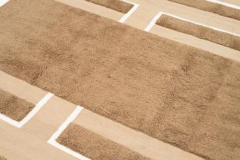 A partially tufted 'Veda' carpet, Chaatwal & Jonsson, approx. 300 x 205 cm.