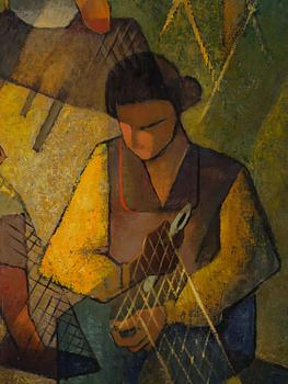 Louis Toffoli, "Raccomodeuses de filets".
