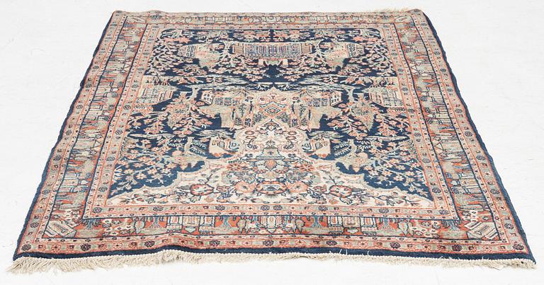 Matta, figural, 150x105 cm.