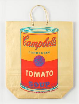 180. Andy Warhol, "Campbell's soup can on shopping bag".
