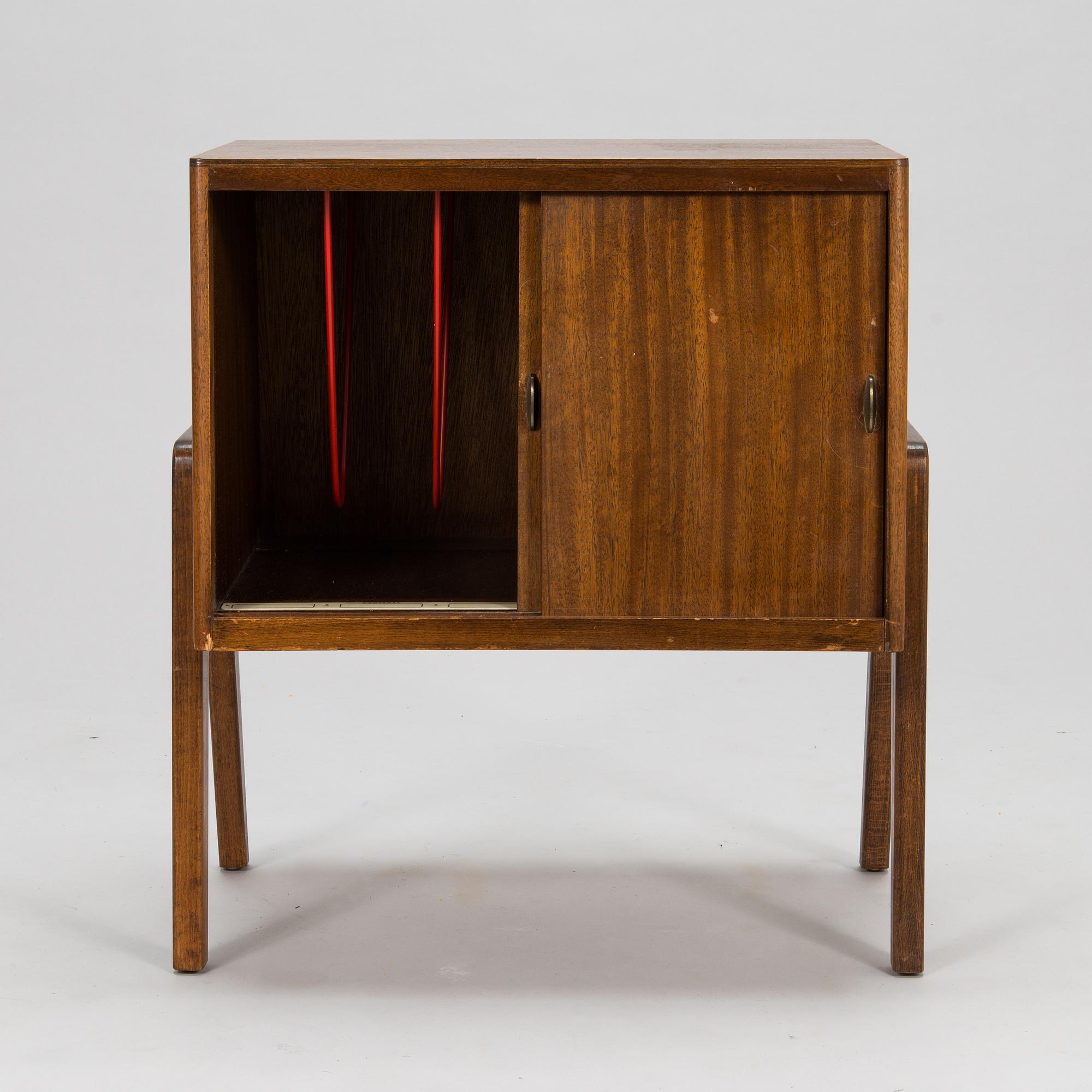 Herbert E. Gibbs, a record storage cabinet, London, 1950s.