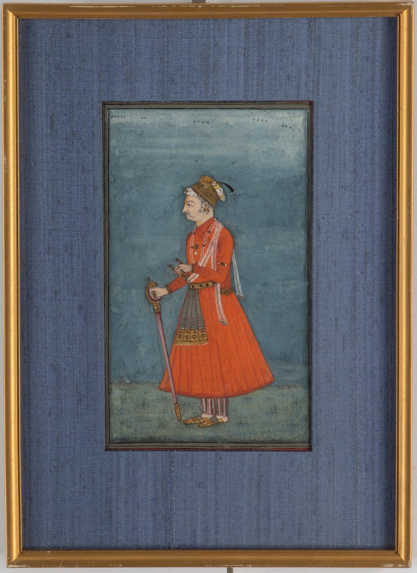 PAINTING BY AN UNKNOWN ARTIST, India, 19th Century.