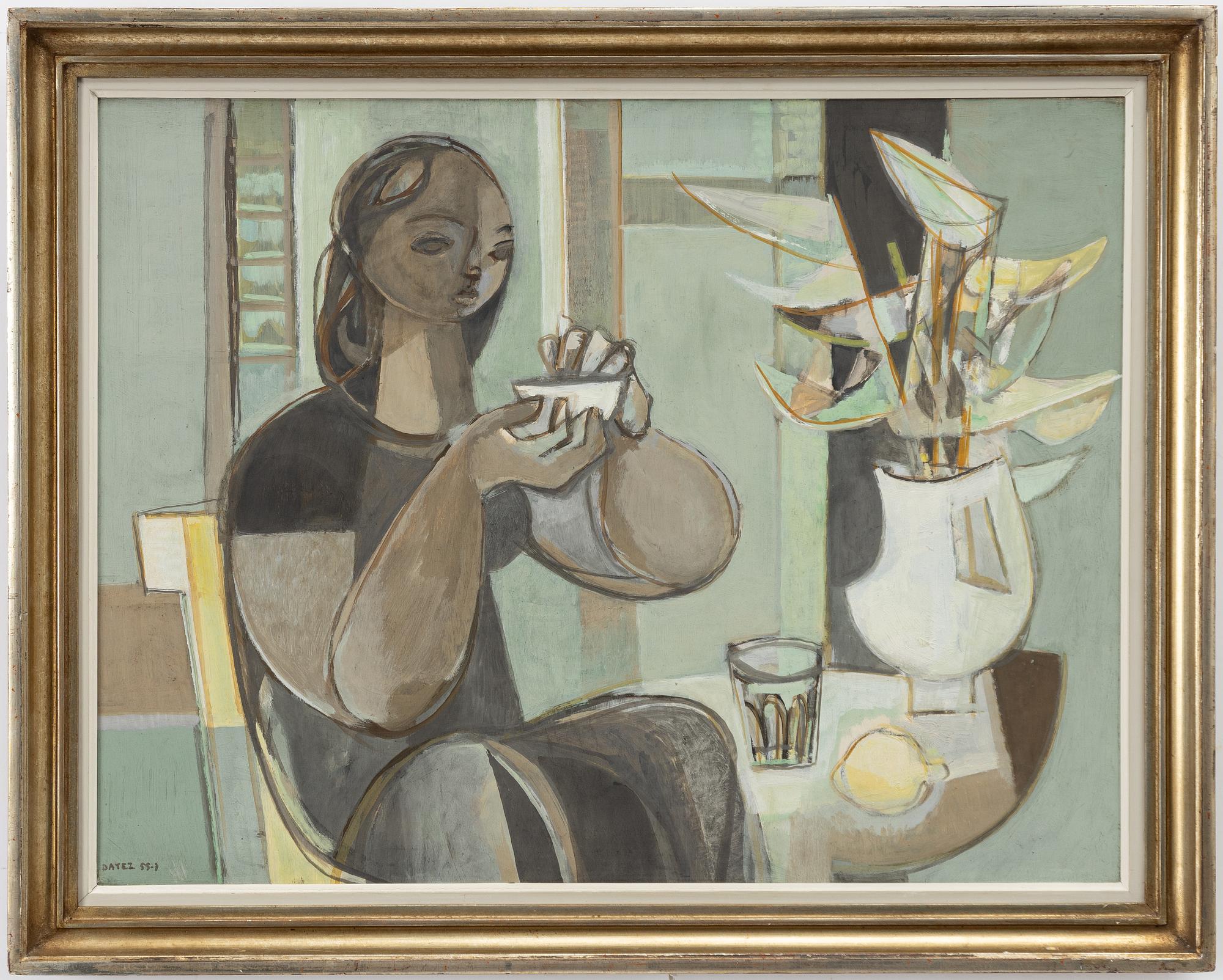 Georges Dayez, ”Kaffedrickerskan”.