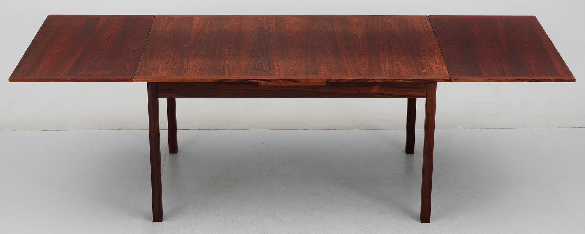 MATBORD samt STOLAR, 4 st, Nils Jonsson, Troeds, Bjärnum, 1950/60-tal.