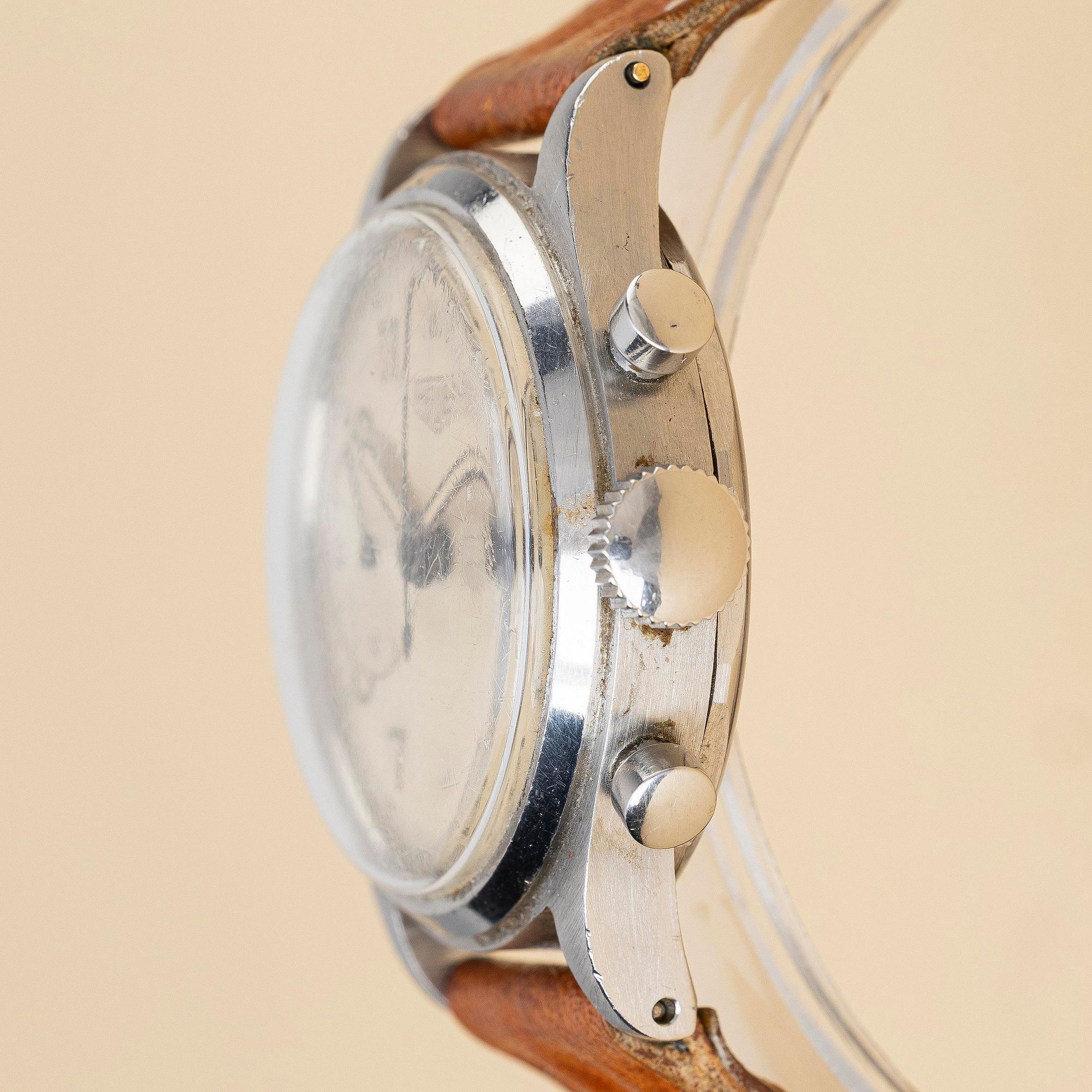 Heuer, "Big Eyes", "Radium", ca 1945.