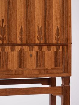 Carl Malmsten, a cabinet, "Raimond", made as a journeyman's piece by cabinetmaker Gunnar Franke in 1964.