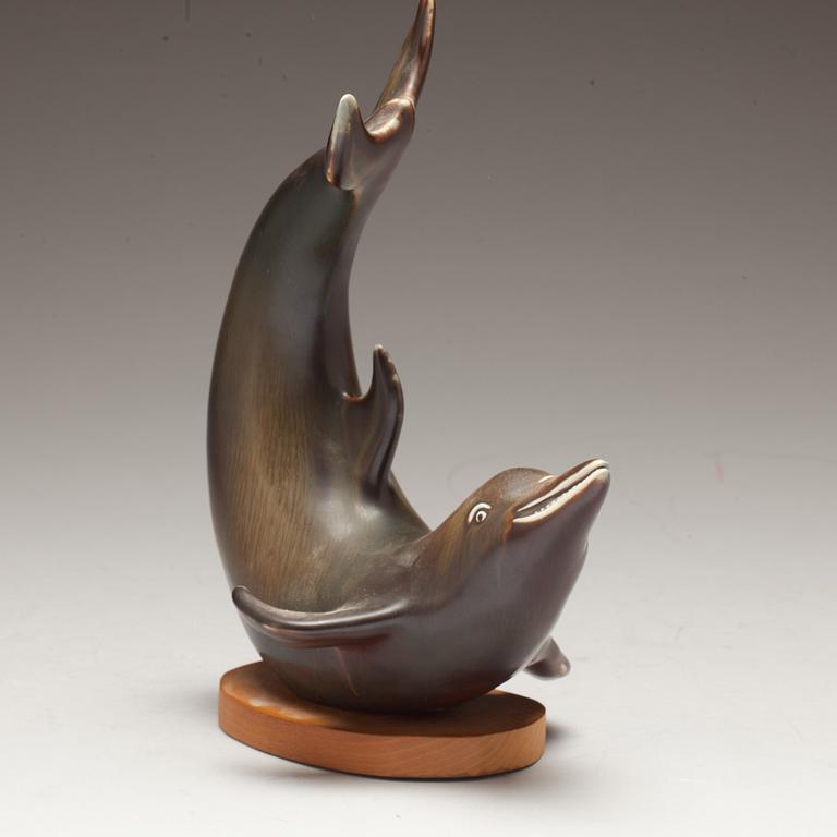 FIGURIN, stengods, Gunnar Nylund, Rörstrand.