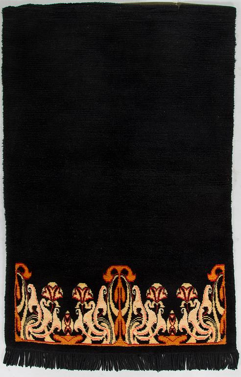 Slädesrya / åkrya, tidigt 1900-tal. Ca 175 x 115 cm.