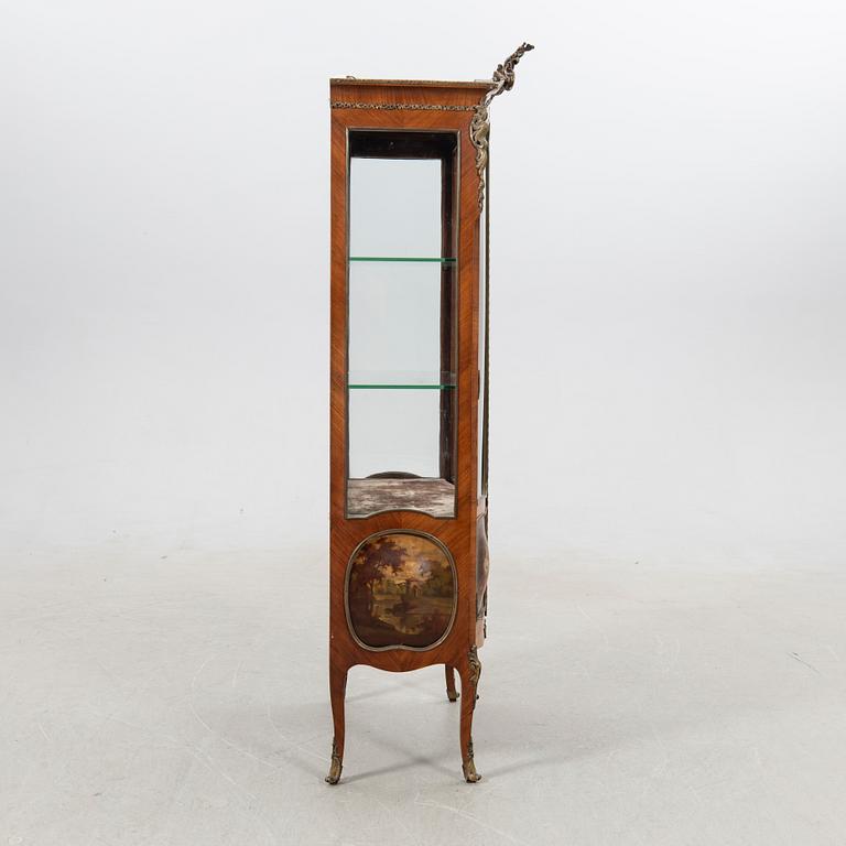 Display cabinet, Rococo style, 20th century.