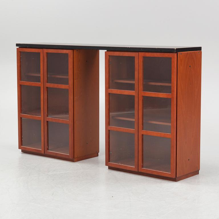 Titti Fabiani, bookcase with shelves, "Book", Ideal Form Team.