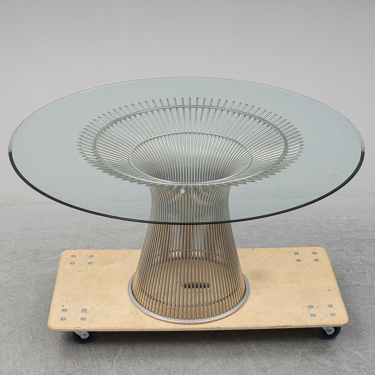WARREN PLATNER, dinner table, Knoll.