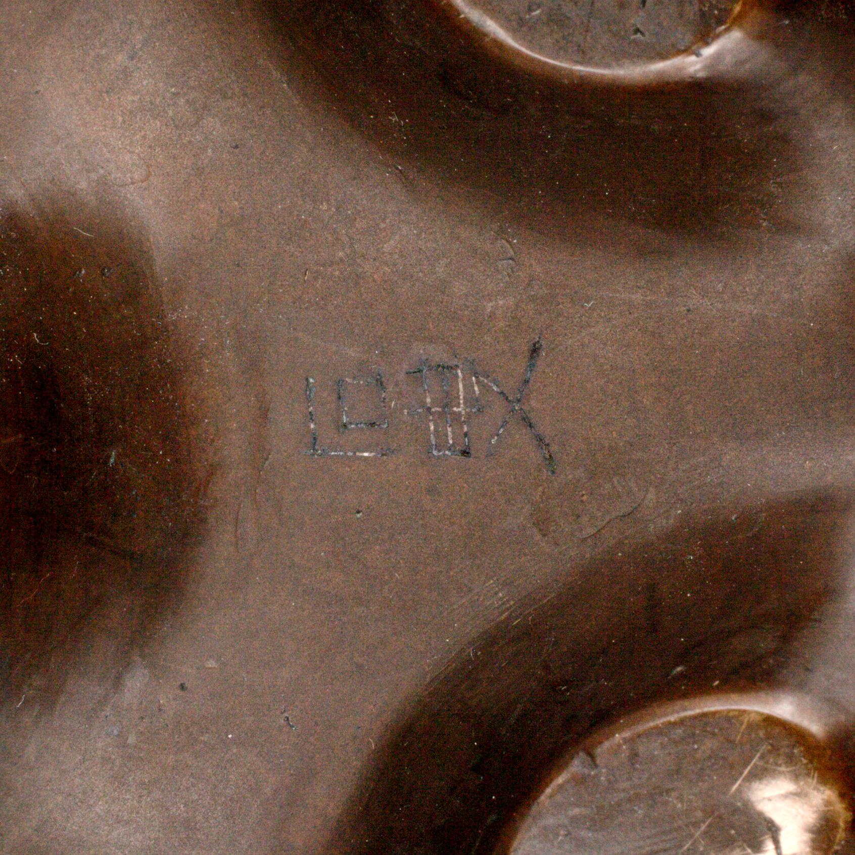 RÖKELSEKAR, brons. Kina, 1900-tal.