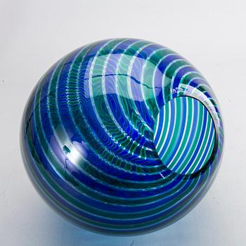 SKULPTUR, äggformat glas, Venini.