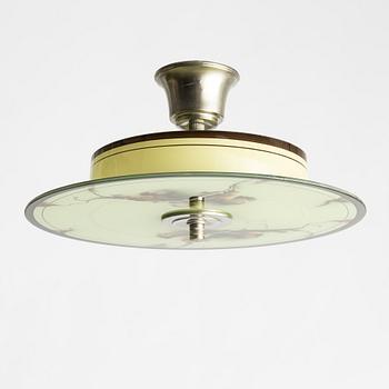 A Functionalist ceiling lamp, first half of the 20th century.