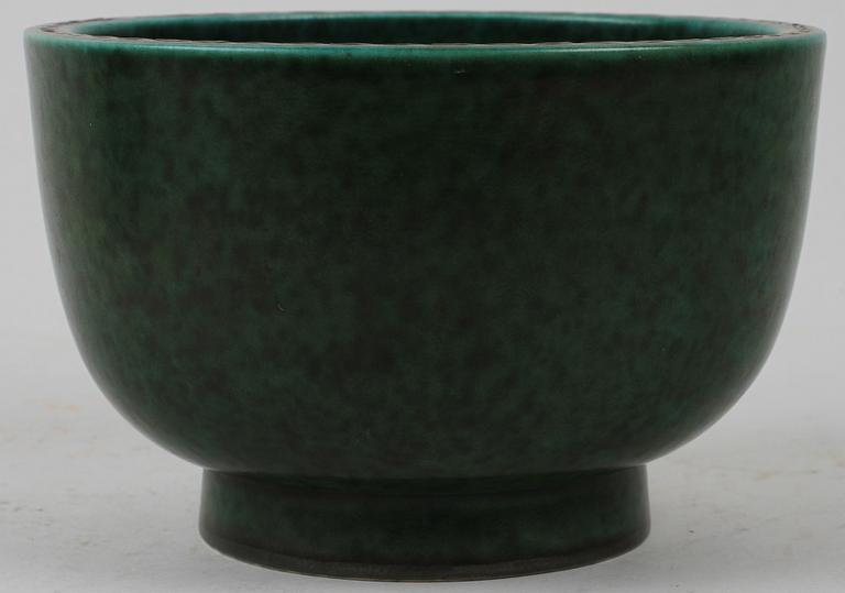 SKÅL, stengods "Argenta", Gustavberg.