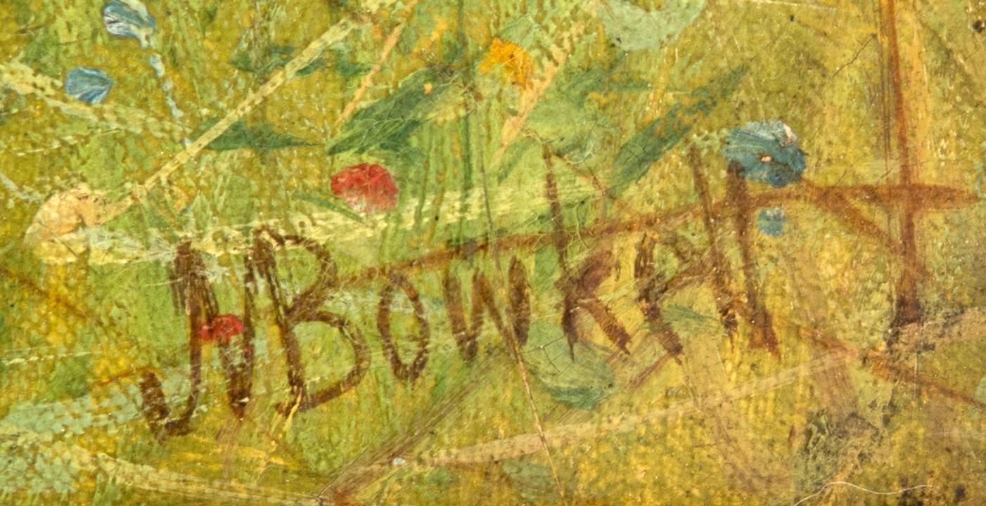 Jane Maria Bowkett, oil on canvas, signed.