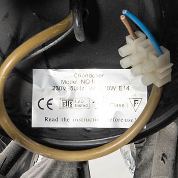 Ceiling lamp Rococo style modern manufacture.