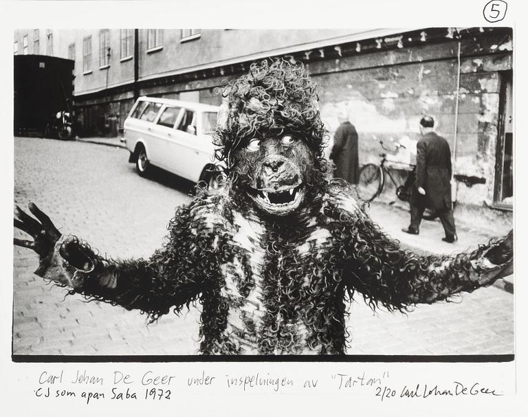 Carl Johan De Geer, “CJ asom apan Saba, 1972”.