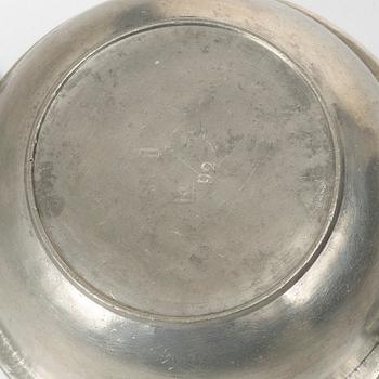 Bowls/ladles, 9 pcs, various masters.