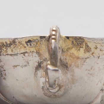 A SWEDISH BAROQUE TASTEVIN, silver, Linköping, Johan Valentinsson Weber 1668-1683, weight 22 g.