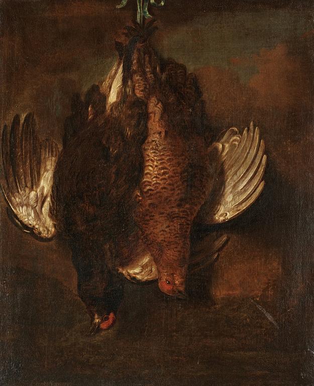 Govert Dircksz. Camphuysen, Still life with birds.