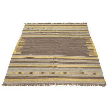 A Persian kilim rug, c 240 x 176 cm.