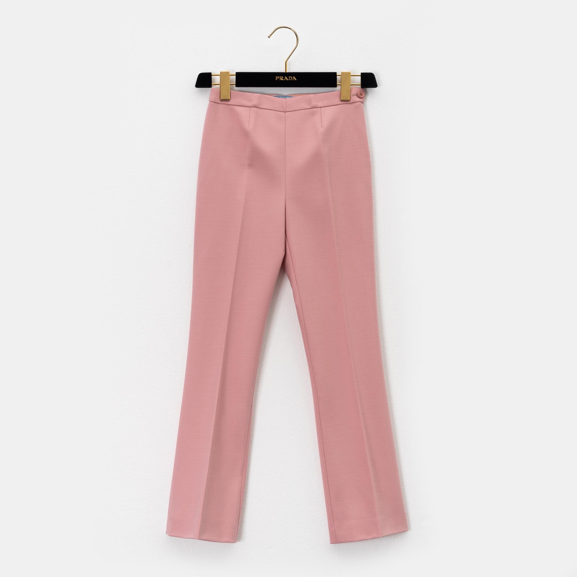 Prada, a jacket and pants in virgin wool, size 36.