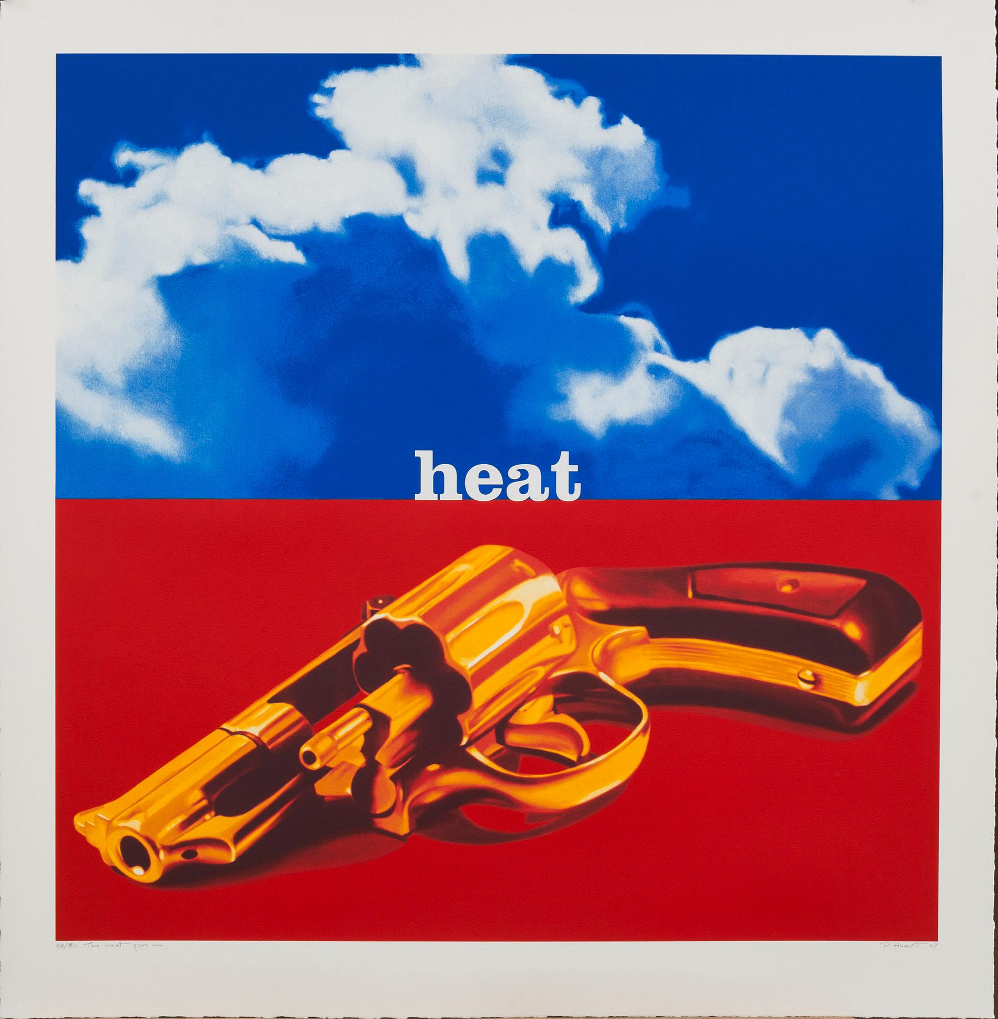 PHILIPPE HUART, serigraphe, signed and numbered 28/50, dated 2007.