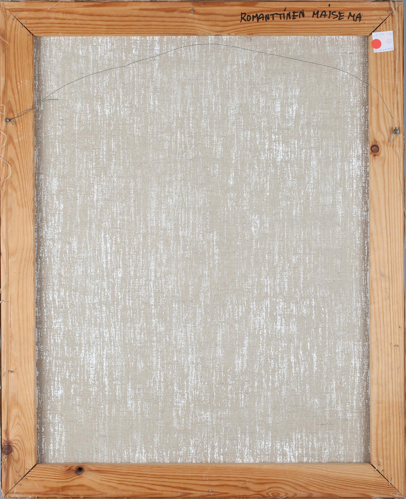 HELGA REINIKAINEN, olja på duk, signerad och daterad -74.