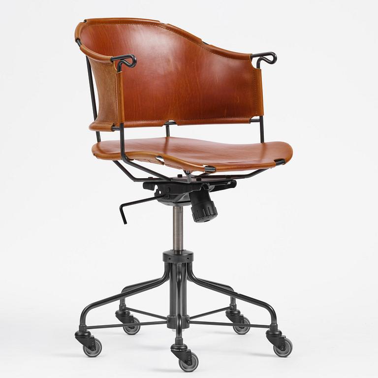 Mats Theselius, a "Sheriff" swiveling armchair, Källemo, Värnamo, post 2003.