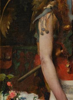 Carl Larsson, "Häxans dotter" ("The Witches daughter").