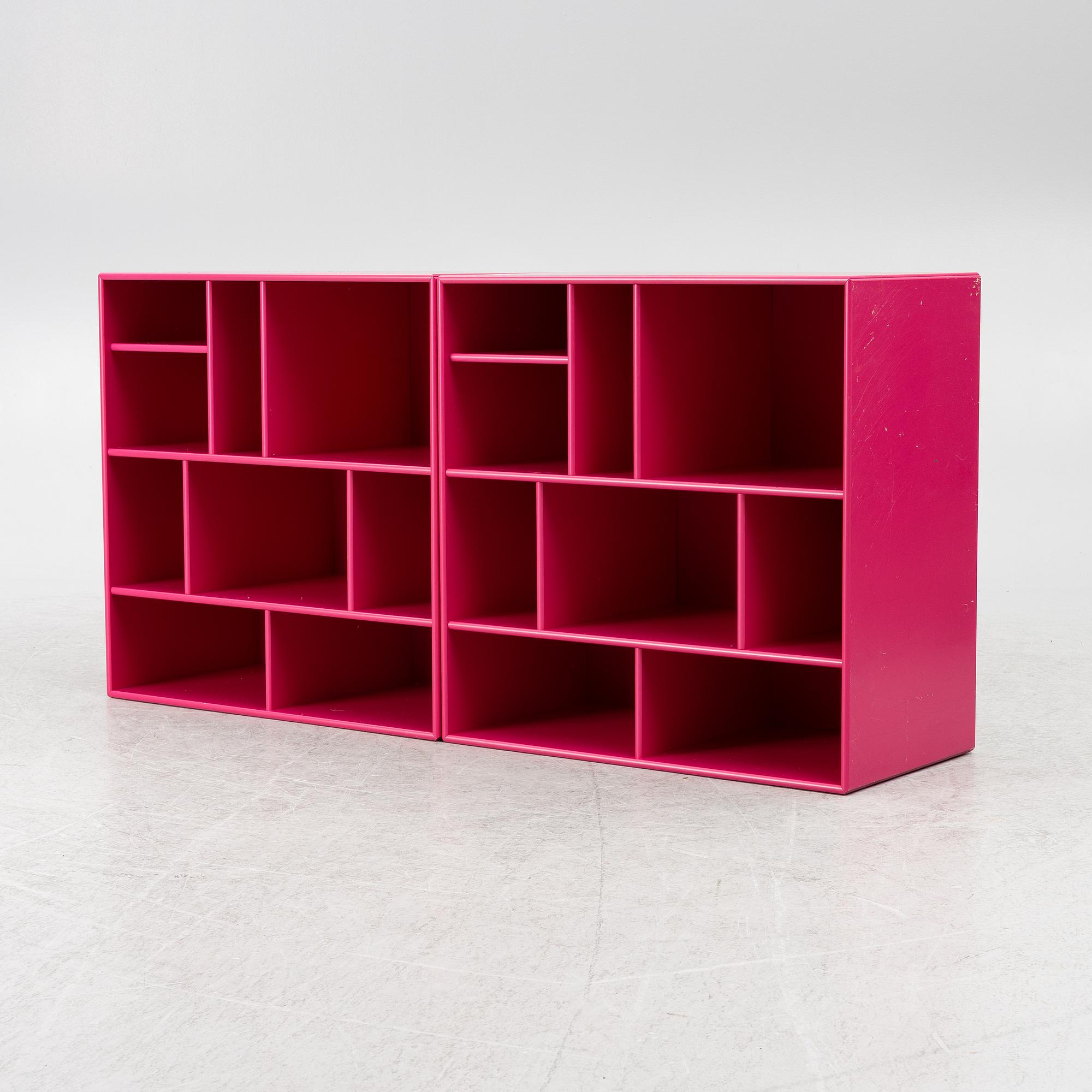 Peter J Lassen, bookcases, 2 modules Montana..