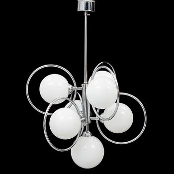 A 1960's ceiling light.