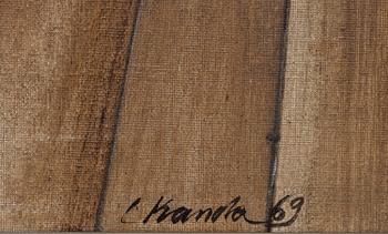 LEIF KANDER, olja på duk, signerad o daterad, -69.