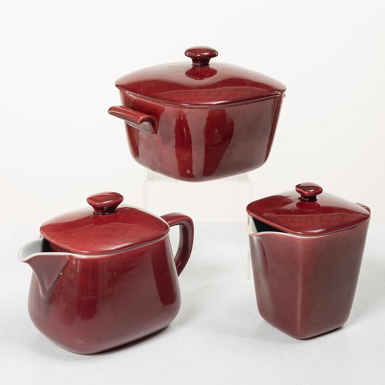 Gunnar Nylund, Service pieces, 12 pcs, porcelain, "Gratina", Rörstrand.