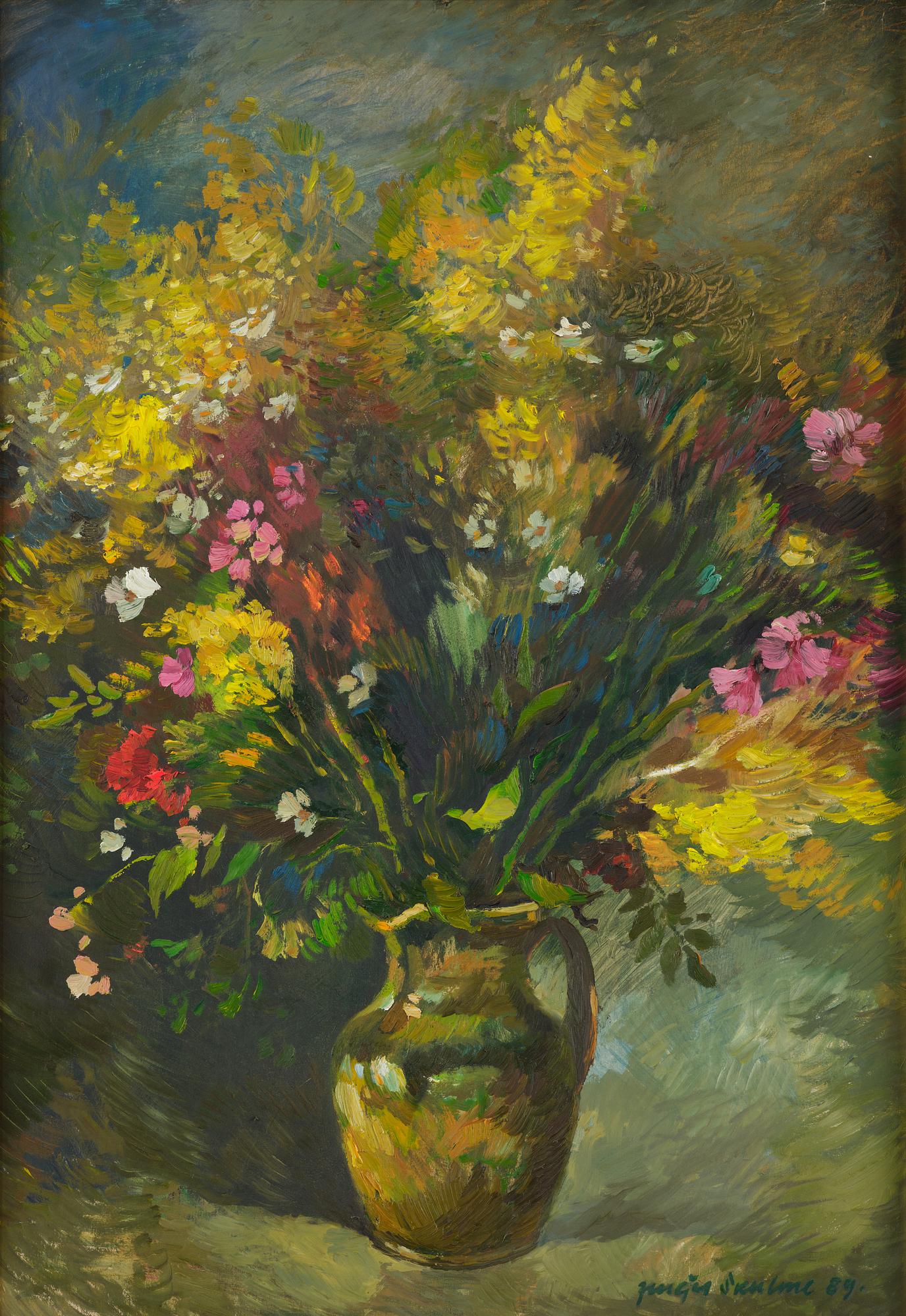 Jurģis Skulme, Flower Still Life.