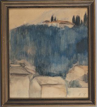 Einar Ilmoni, LANDSCAPE FROM FLORENCE.