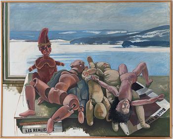 Jörgen Zetterquist, "Dockor i ateljéfönstret".