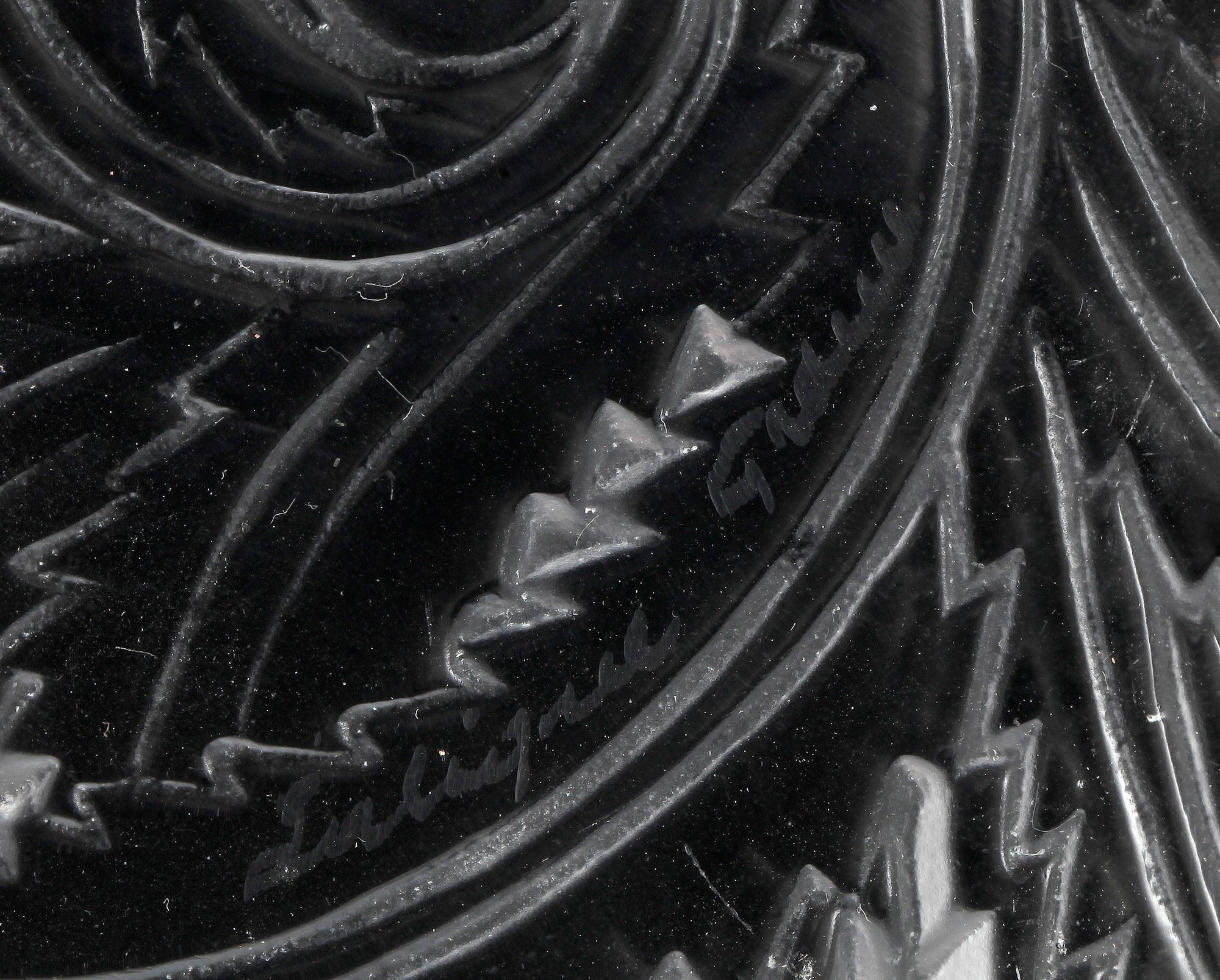 SKÅL, glas, signerad Lalique.