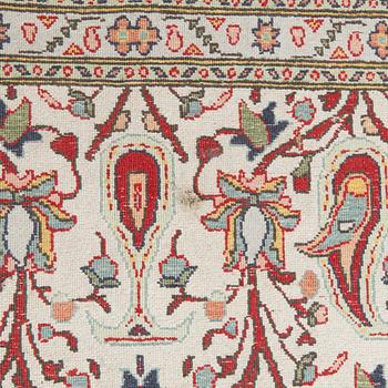 A silk runner, probably Turkey ca 284 x 99 cm.