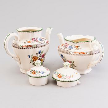 A 132-piece set of 'Chinese Rose' tableware, Copeland Spode, England 1930s.