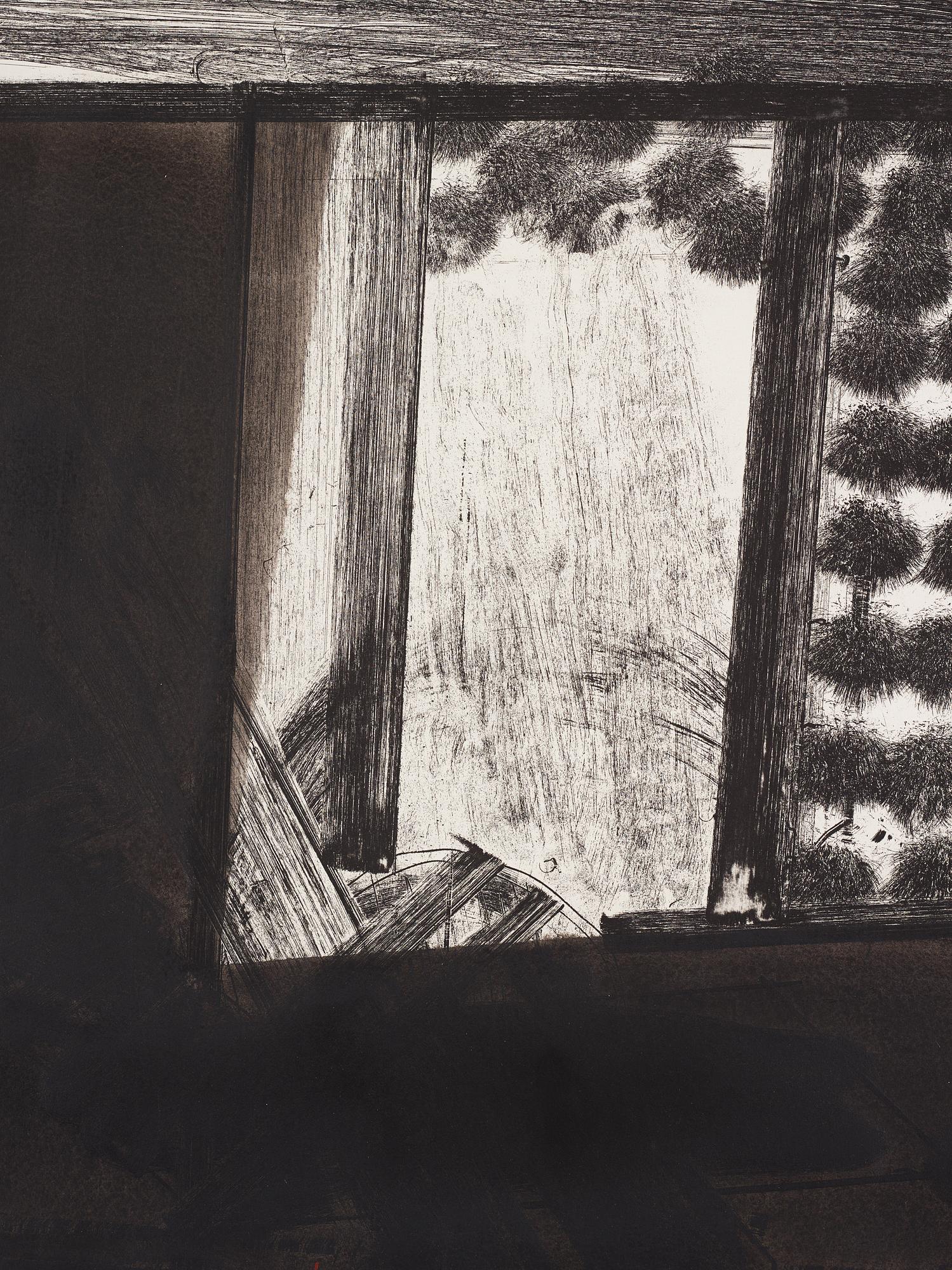 Howard Hodgkin, etsning. Signerad och numrerad 96/100. Daterad -79.