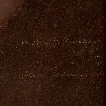 ALEXIS ANKARCRONA, olja på duk, signerad.